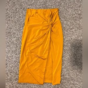 Fashion Nova pencil skirt with slit